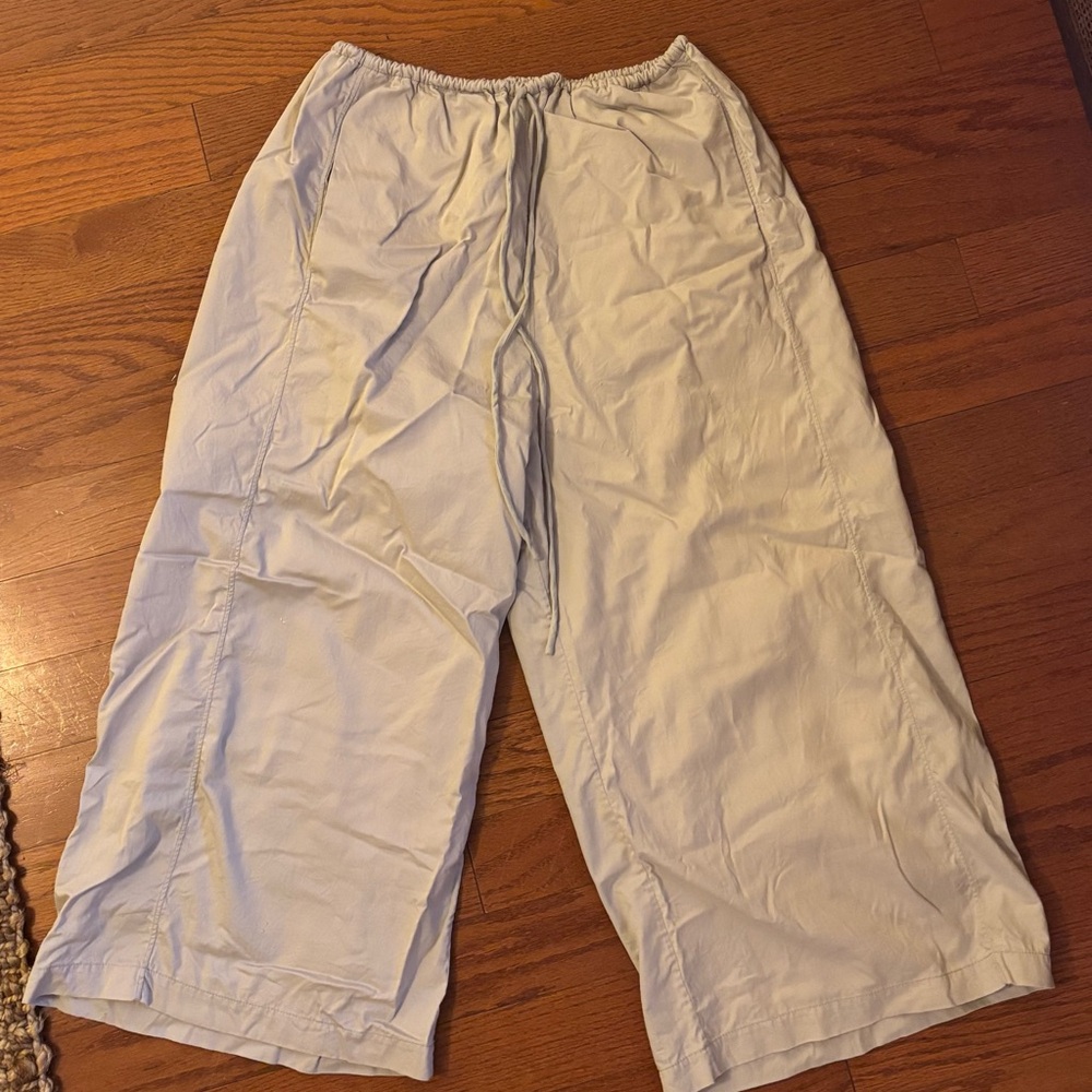 Lauren Manoogian Cotton Drawstring Pants - Picture 1 of 4